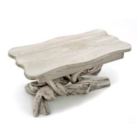 Unique Organic Coffee Table with Lift Top