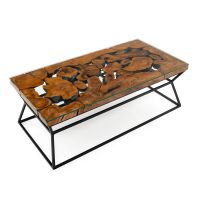 Urban Organic Chic Teak Cocktail Table - 48"