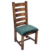 River Rustic Barnwood Ladderback Dining Chair