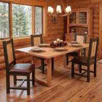Pine Wood Dining Chair: Some lifestyle images are created with AI for visualization purposes. Crafted from natural solid wood, each piece is unique and will vary.