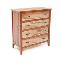 Denver Ambrosia Maple & Cherry 4 Drawer Chest