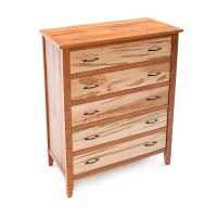 Denver Ambrosia Maple & Cherry 5 Drawer Chest
