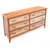 Denver Ambrosia Maple & Cherry 6 Drawer Dresser