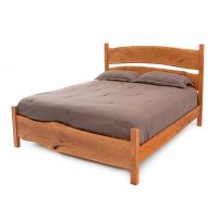 Denver Cherry Live Edge Slab Bed