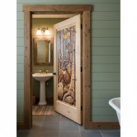Hand Carved Interior Doors: Some lifestyle images are created with AI for visualization purposes. Crafted from natural solid wood, each piece is unique and will vary.