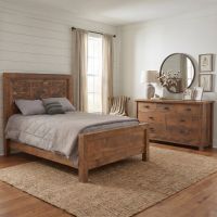 Rustic 7 Drawer Dresser: Some lifestyle images are created with AI for visualization purposes. Crafted from natural solid wood, each piece is unique and will vary.