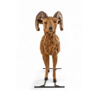 Wooden Ram Decor