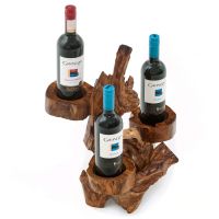Driftwood Wine Bottle Holder - Natural