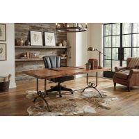 Modern Desk: Some lifestyle images are created with AI for visualization purposes. Crafted from natural solid wood, each piece is unique and will vary.