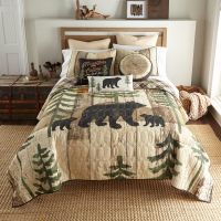 Painted Bear Quilt Set