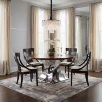 Soft Modern Dining Table: Some lifestyle images are created with AI for visualization purposes. Crafted from natural solid wood, each piece is unique and will vary.