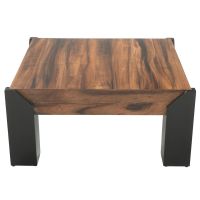 Ebony Mahogany & Golden Walnut Beam Coffee Table