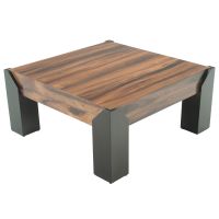 Ebony Mahogany & Golden Walnut Beam Coffee Table