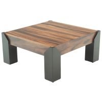 Ebony Mahogany & Golden Walnut Beam Coffee Table