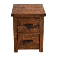 Pine Creek 2 Drawer Narrow Nightstand