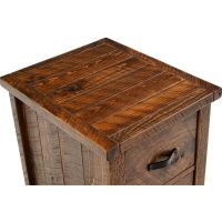 Pine Creek 2 Drawer Narrow Nightstand