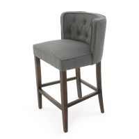 Elegant Curved Back Bar & Counter Stools