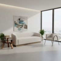 Rustic Nightstand: Some lifestyle images are created with AI for visualization purposes. Crafted from natural solid wood, each piece is unique and will vary.
