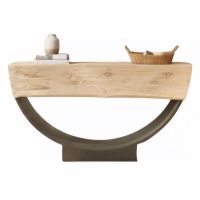 Exotic Reclaimed Hardwood Console Table