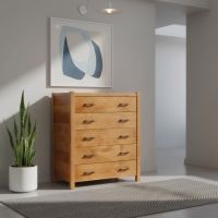 Chest: Some lifestyle images are created with AI for visualization purposes. Crafted from natural solid wood, each piece is unique and will vary.
