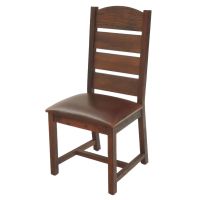 Farmhouse Charm Barnwood Dining Chair