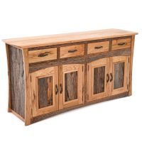 Farmhouse Sideboard - Four Drawers, Four Doors