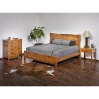 Fullerton Cherry Wood Bedroom Set