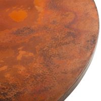 Hammered Copper Detail