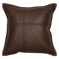 Harness Leather Decor Pillow