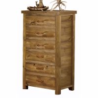 Heartland Weathered Wood 6 Drawer Chest