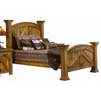 Heartland Weathered Wood Bed