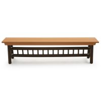 Hickory Haven Poly Outdoor Dining Bench