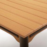 Hickory Haven Poly Outdoor Dining Table