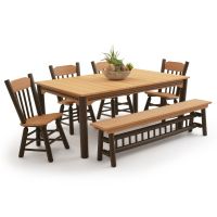 Hickory Haven Poly Outdoor Dining Set