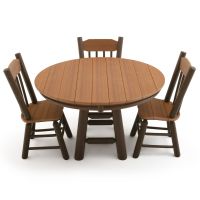 Hickory Haven Poly Outdoor Dining Set