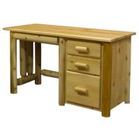 Hidden Lake Log Student Desk