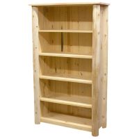 Hidden Lake Rustic Cedar Bookcase