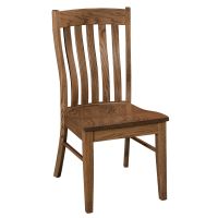 Hillcrest Deep Bend Dining Side Chair - Sandstone Finish