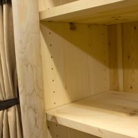 Adjustable shelves