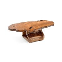 Rustic Hollow Log Coffee Table