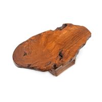Rustic Hollow Log Coffee Table