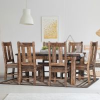 Houston Hacienda Rough Sawn Dining Side Chairs