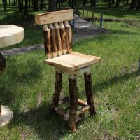 Aspen Log Stool