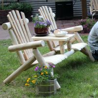 Contoured Comfort Log Tete-A-Tete