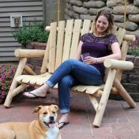 Contoured Comfort 4 ft Log Love Seat