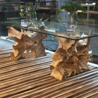 Teak Root Dining Table Base