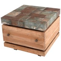 Industrial Chic End Table