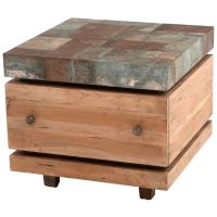 Industrial Chic End Table