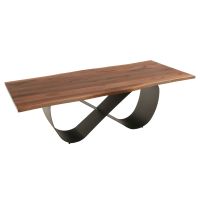 Infinity Modern Live Edge Dining Table