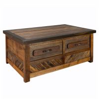 Jackson Hole 2 Drawer Barn Wood Coffee Table